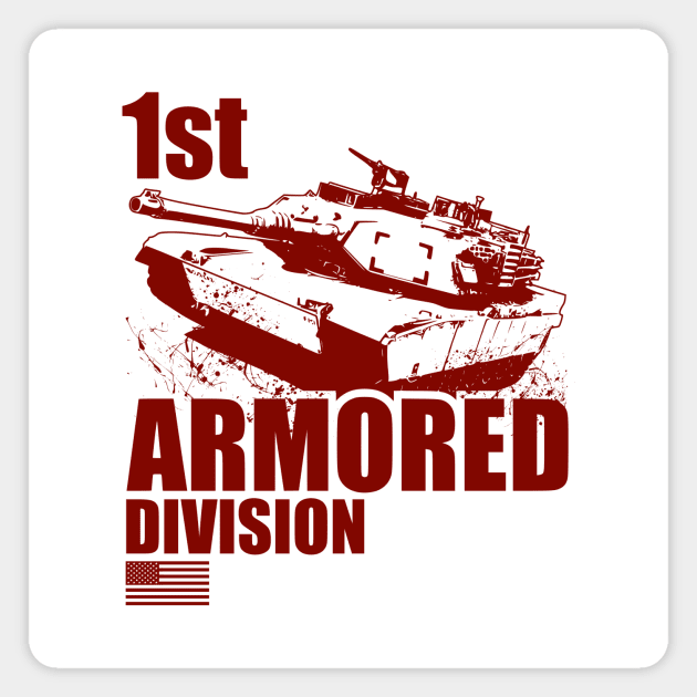 U.S. Armored Cavalry Magnet by Firemission45